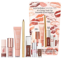 Sephora Favorites 
It's Giving Nude Lip Makeup Value Set