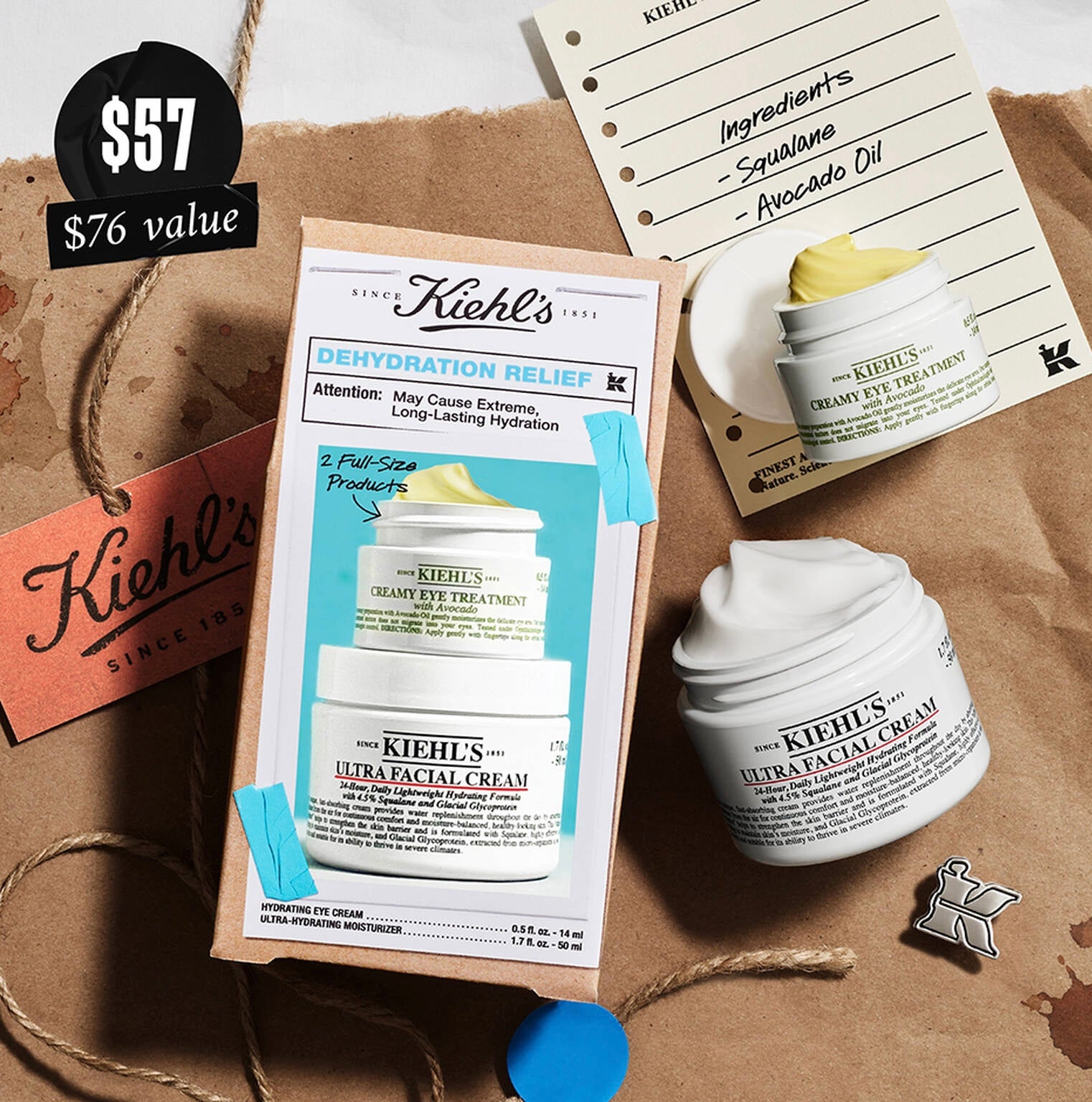 Kiehl’s Dehydration Relief Gift Set