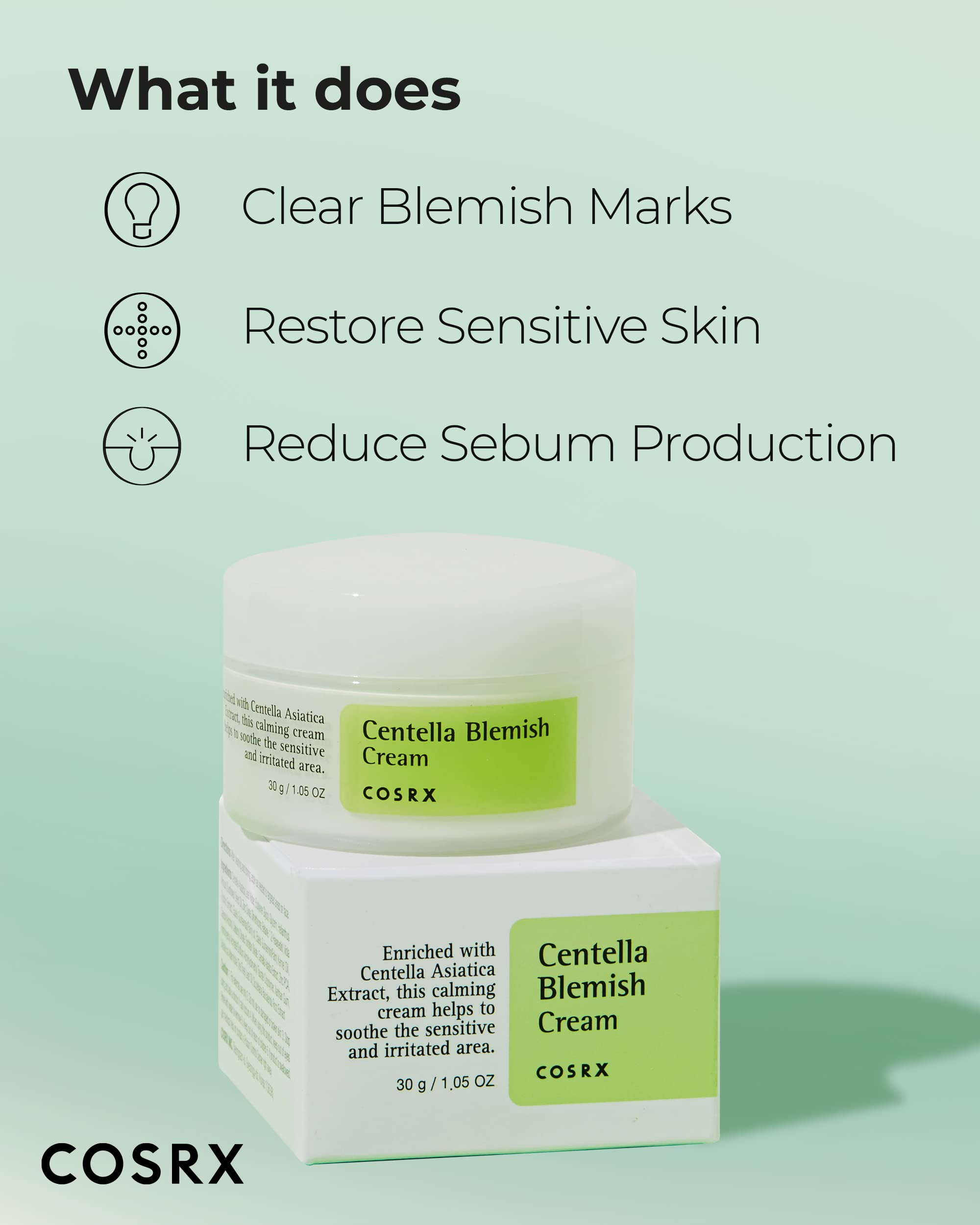 COSRX - Centella Blemish Cream