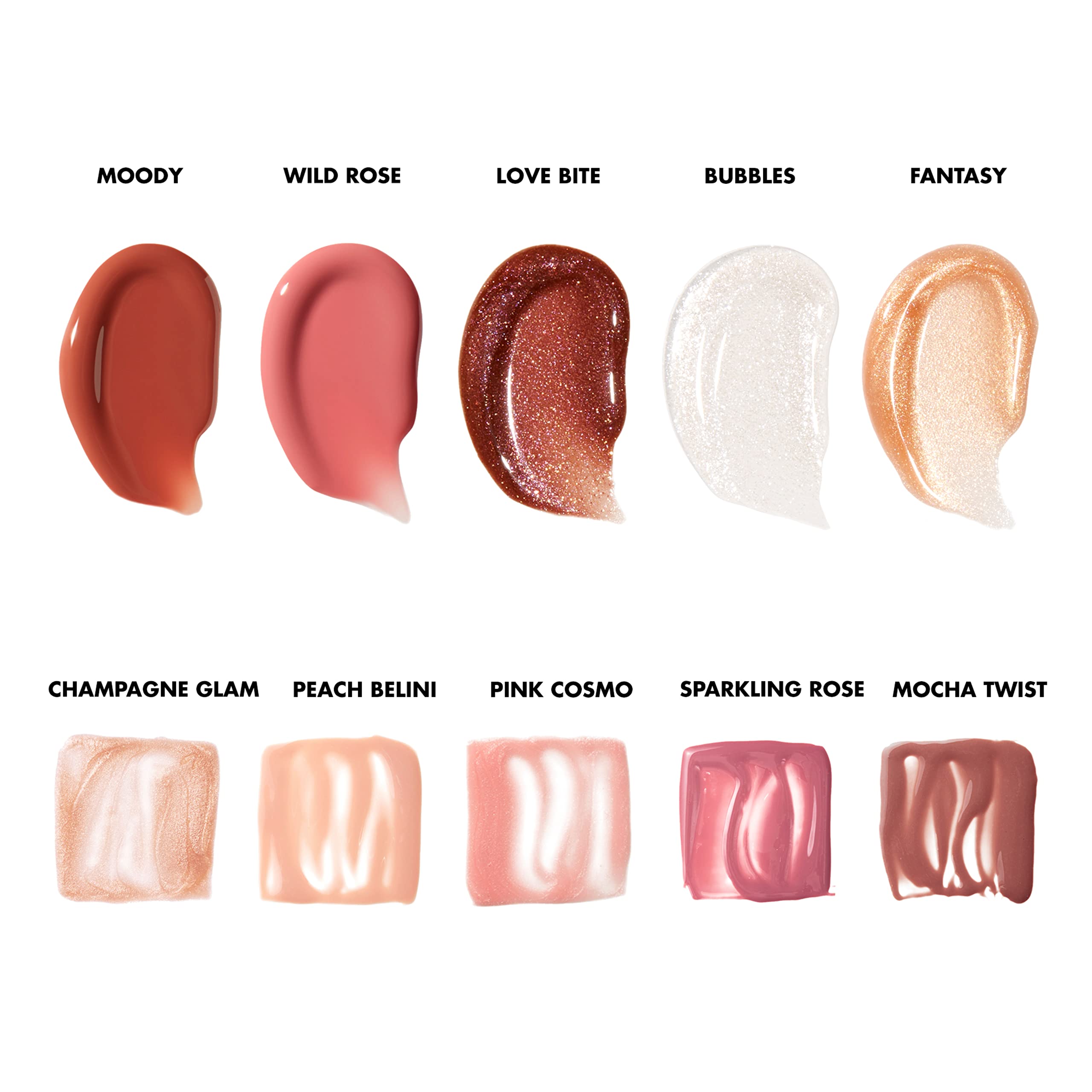 elf Cosmetics Naughty & Ice Lip Gloss Vault (sold separately)