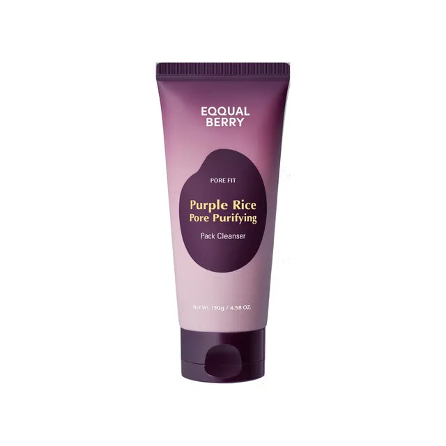 EQQUALBERRY Purple Rice Pore Purifying Pack Cleanser