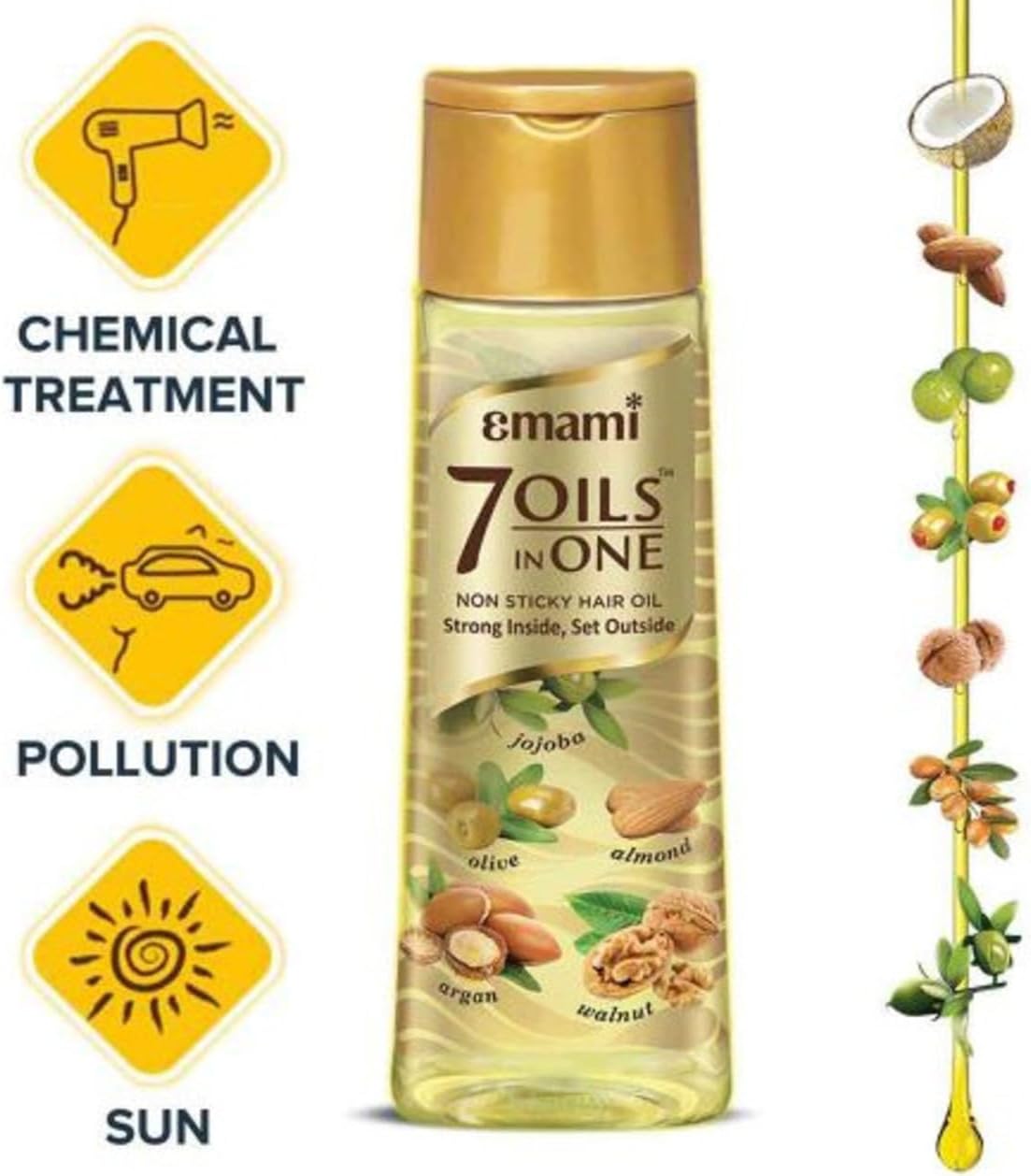 Emami 7 Oils In One Damage Control Hair Oil