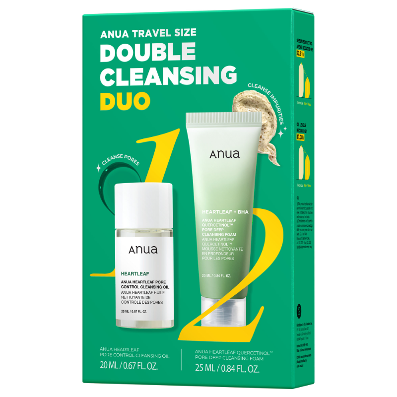 Anua Travel Size Double Cleansing duo Set