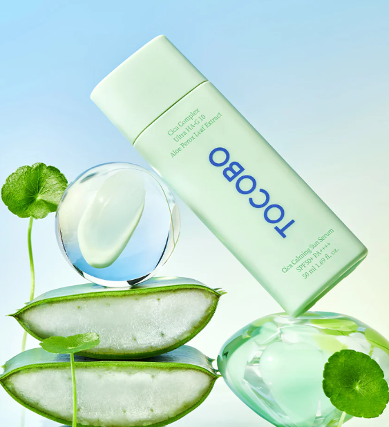 TOCOBO Cica Calming Sun Serum SPF50+