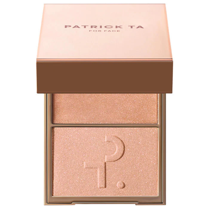 PATRICK TA - MAJOR GLOW CRÈME &
POWDER LIGHT REFLECTING TRANSLUCENT HIGHLIGHTER DUO