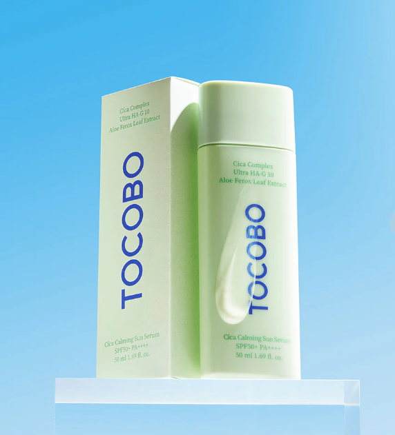 TOCOBO Cica Calming Sun Serum SPF50+