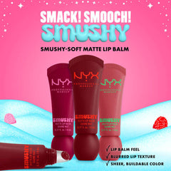 NYX HOLIDAY SMUSHY MATTE LIP BALM - CHRISTMAS LIP BALM GIFT SET