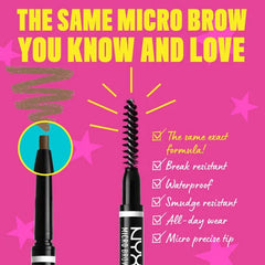 NYX Micro Point Brow Pencil