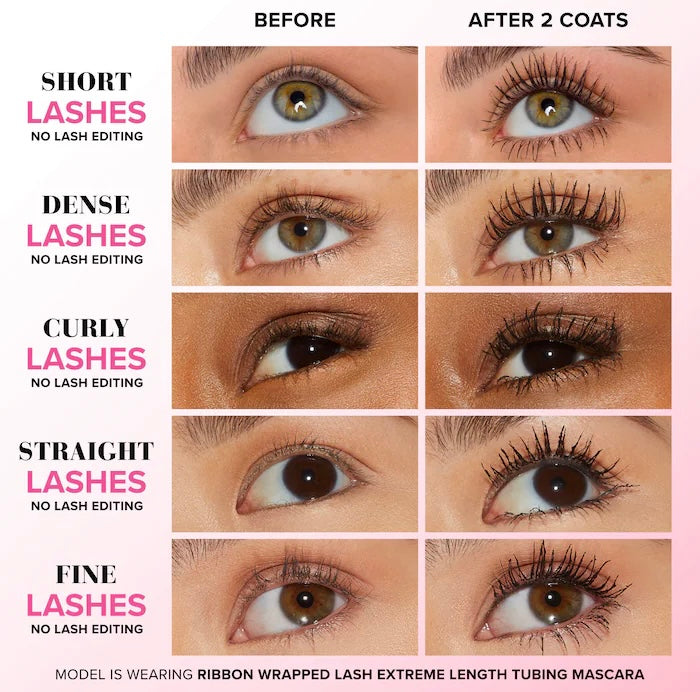 Too Faced Ribbon Wrapped Lash Extreme Length Tubing Mascara (Mini Size)