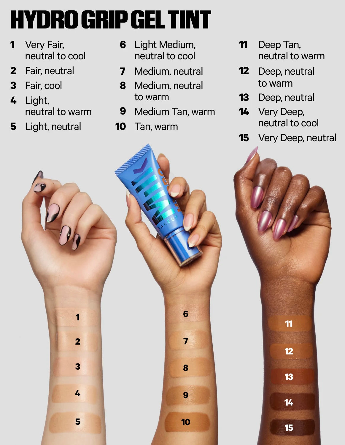 MILK Makeup Hydro Grip Hydrating Gel Skin Tint
