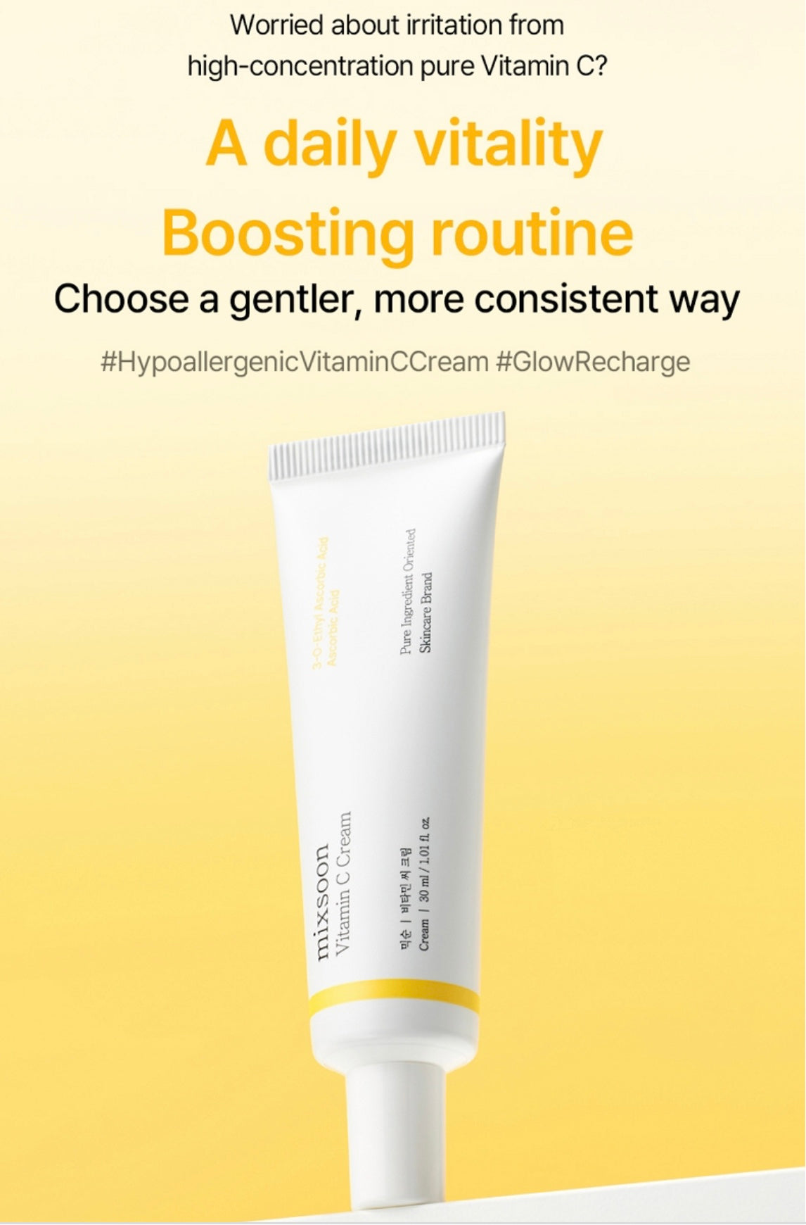 Mixsoon Vitamin C Cream 30 ml