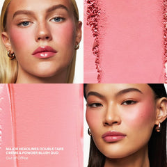 PATRICK TA Patrick's Glow and Gloss Set Major Headlines Blush Duo and Lip Gloss Makeup Gift Set