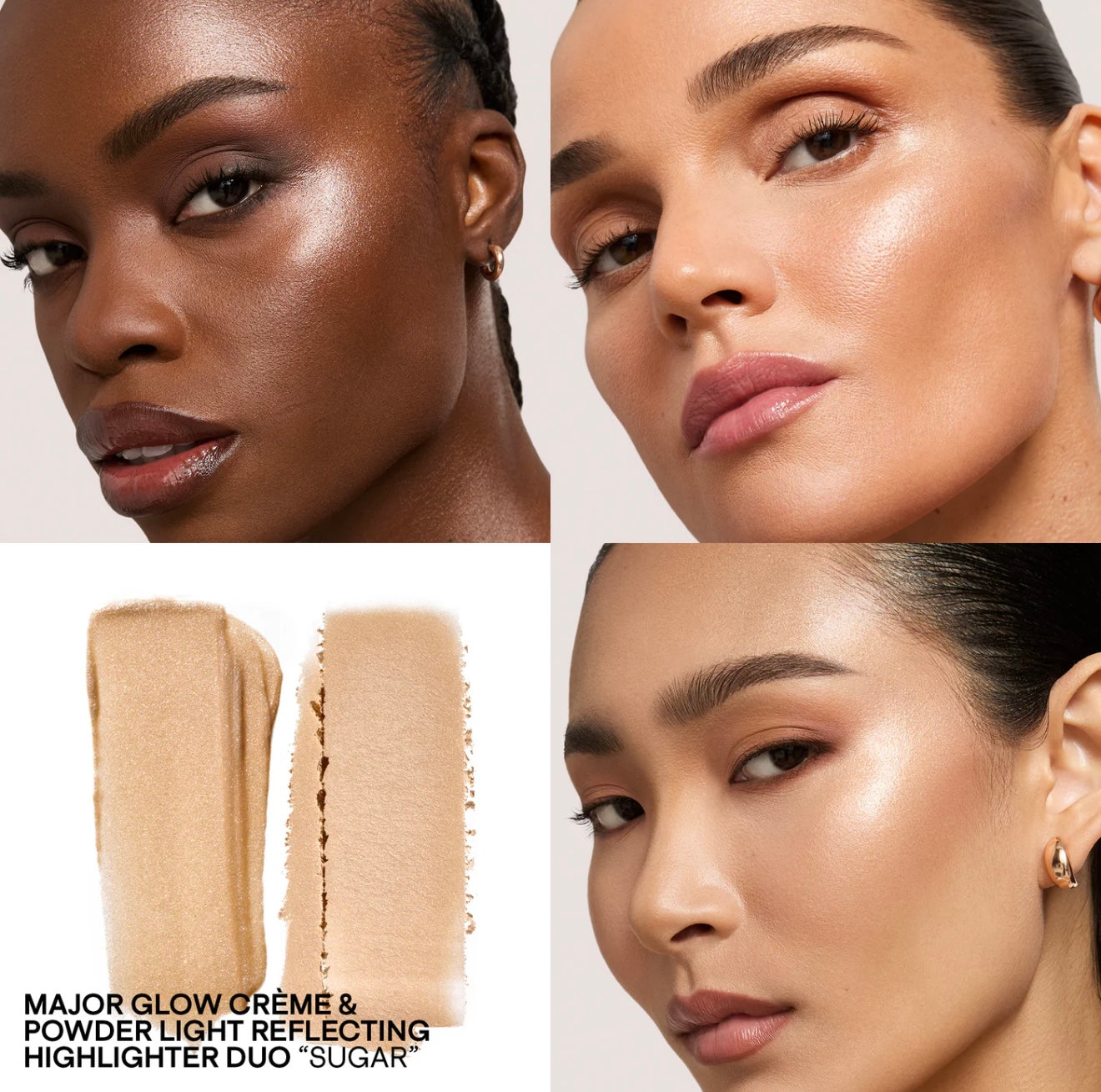 PATRICK TA - MAJOR GLOW CRÈME &
POWDER LIGHT REFLECTING TRANSLUCENT HIGHLIGHTER
DUO