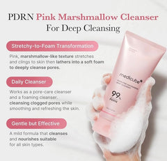 Medicube PDRN Pink Niacinamide Whip Cleanser