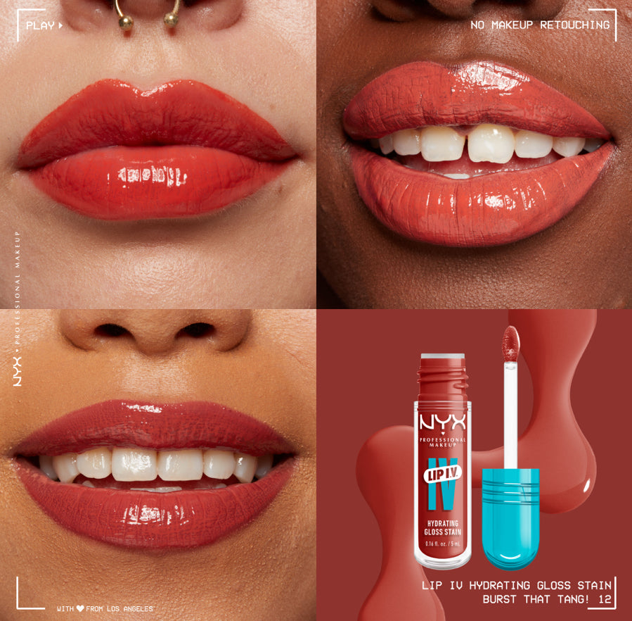 NYX LIP I.V. HYDRATING LIP GLOSS STAIN