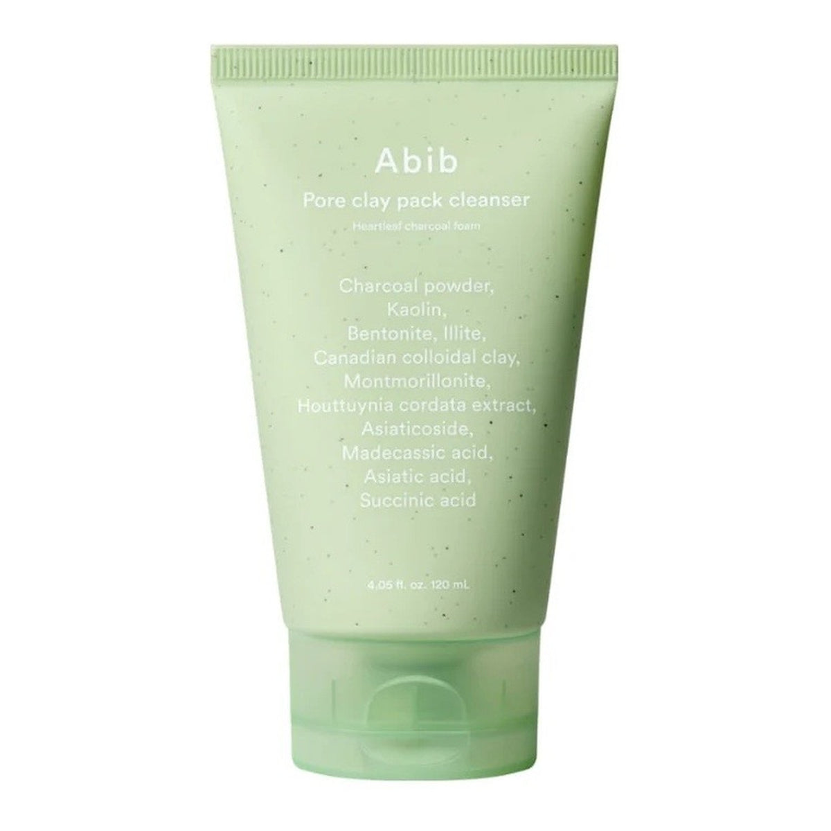 Abib Pore Clay Pack Cleanser Heartleaf Charcoal Foam