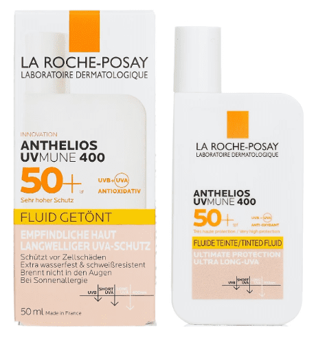 Laroche ANTHELIOS UVMUNE 400 TINTED FLUID SPF50+ SUN CREAM FOR SENSITIVE SKIN 50ML