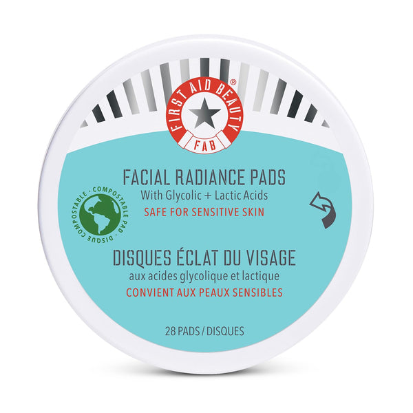 Facial Radiance Pads with Glycolic + Lactic Acids