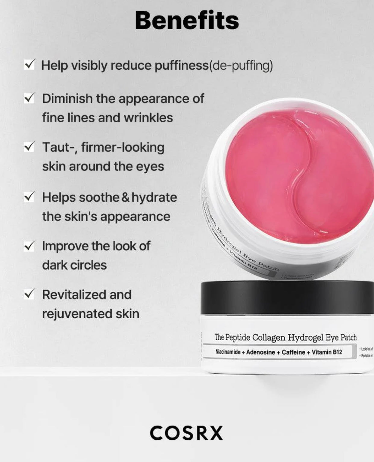 COSRX The Peptide Collagen Hydrogel Eye Patch