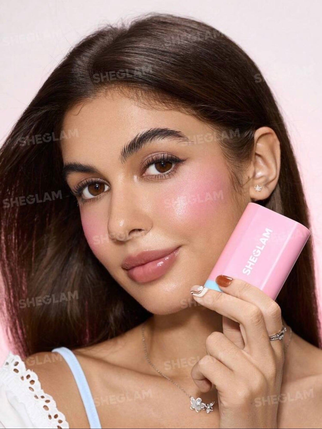 Sheglam Glass glow blush stick-stunner