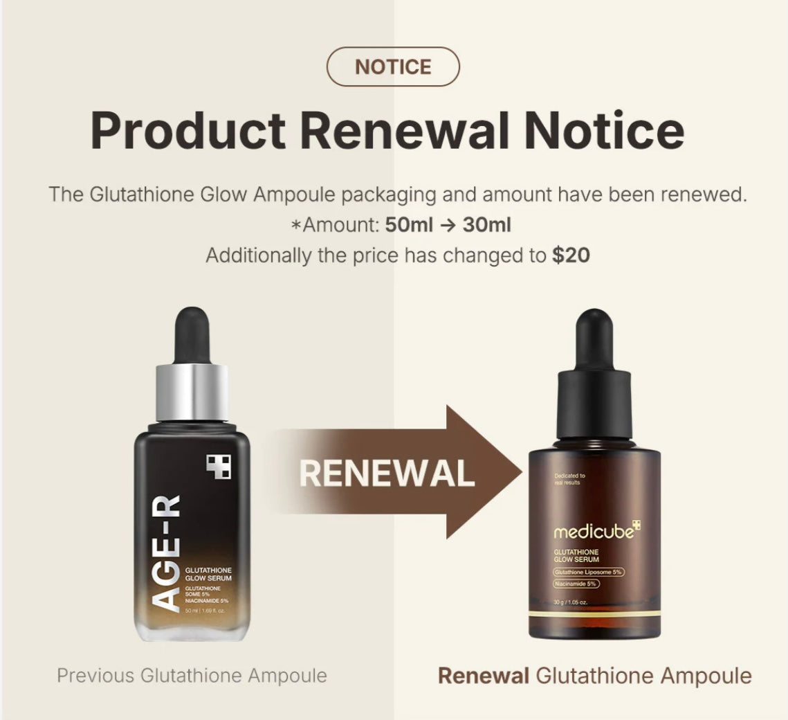 Medicube glutathione glow serum