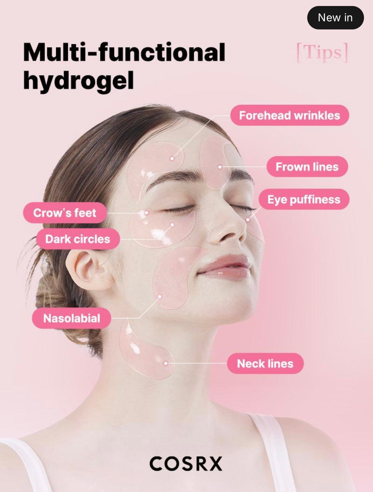 COSRX The Peptide Collagen Hydrogel Eye Patch