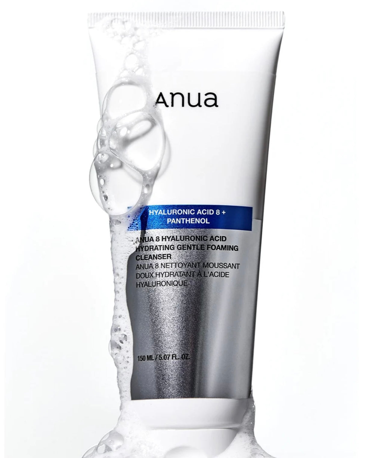 Anua 8 Hyaluronic Acid Hydrating Gentle Foaming Cleanser