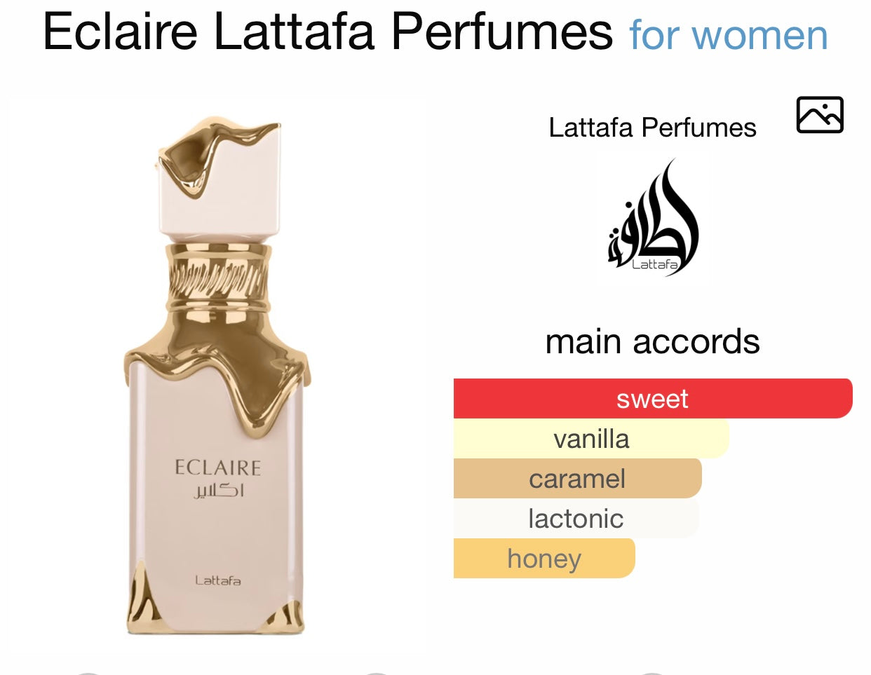 Lattafa Eclaire Eau de perfume
