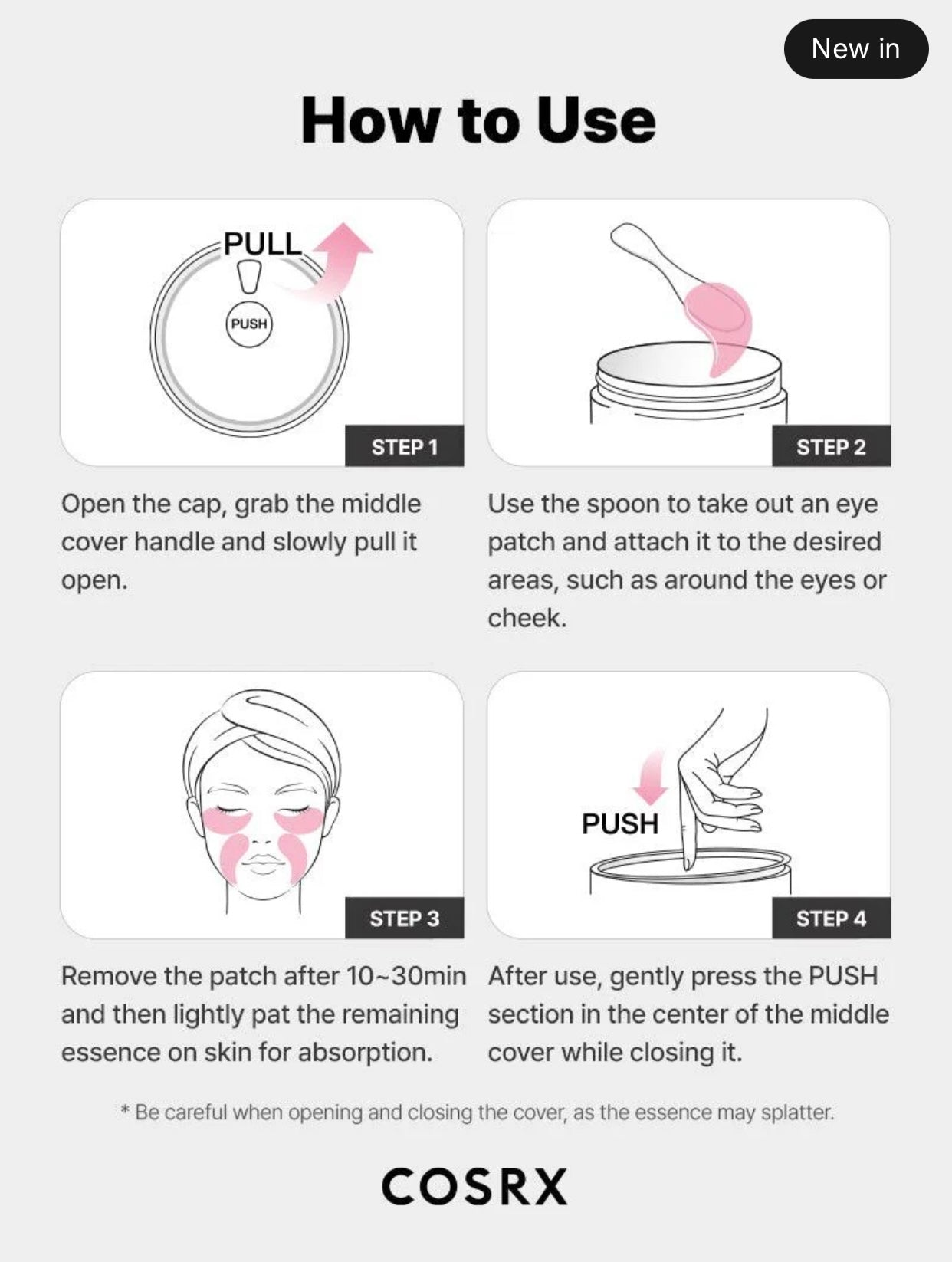 COSRX The Peptide Collagen Hydrogel Eye Patch