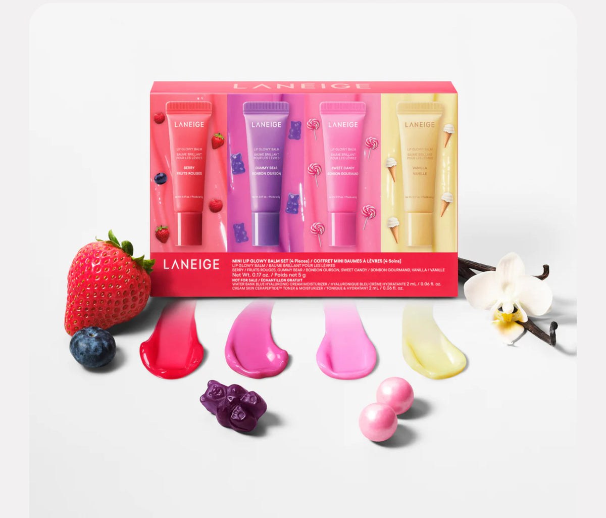 LANEIGE Mini Lip Glowy Balm Set