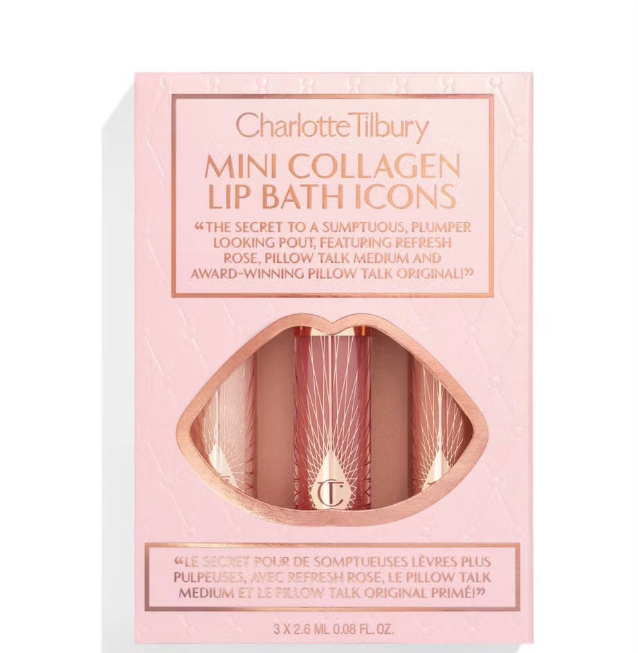 CHARLOTTE TILBURY Mini Collagen Lip Bath Icons