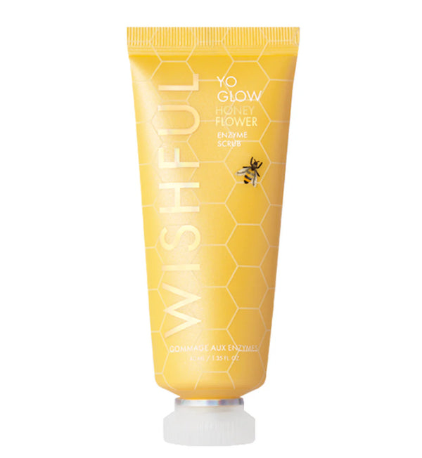 Wishful by Huda Beauty Yo Glow Enzyme Scrub Honey Flower