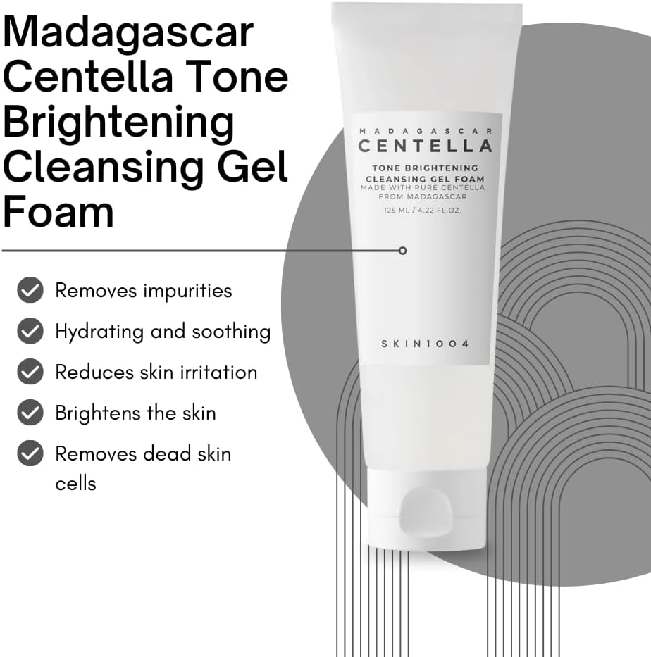 SKIN1004 Skin 1004 Madagascar Centella Tone Brightening Cleansing Gel Foam