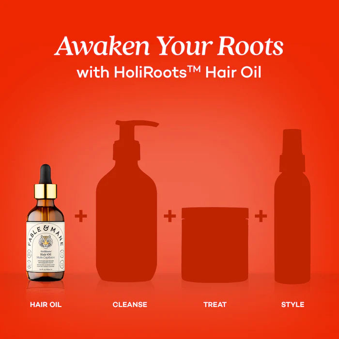 Fable & Mane -HoliRoots™ Pre-Wash Treatment Oil for Thinning Hair