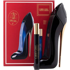 Carolina Herrera Good Girl Perfume Set Stiletto Bottle & Travel Rollerball