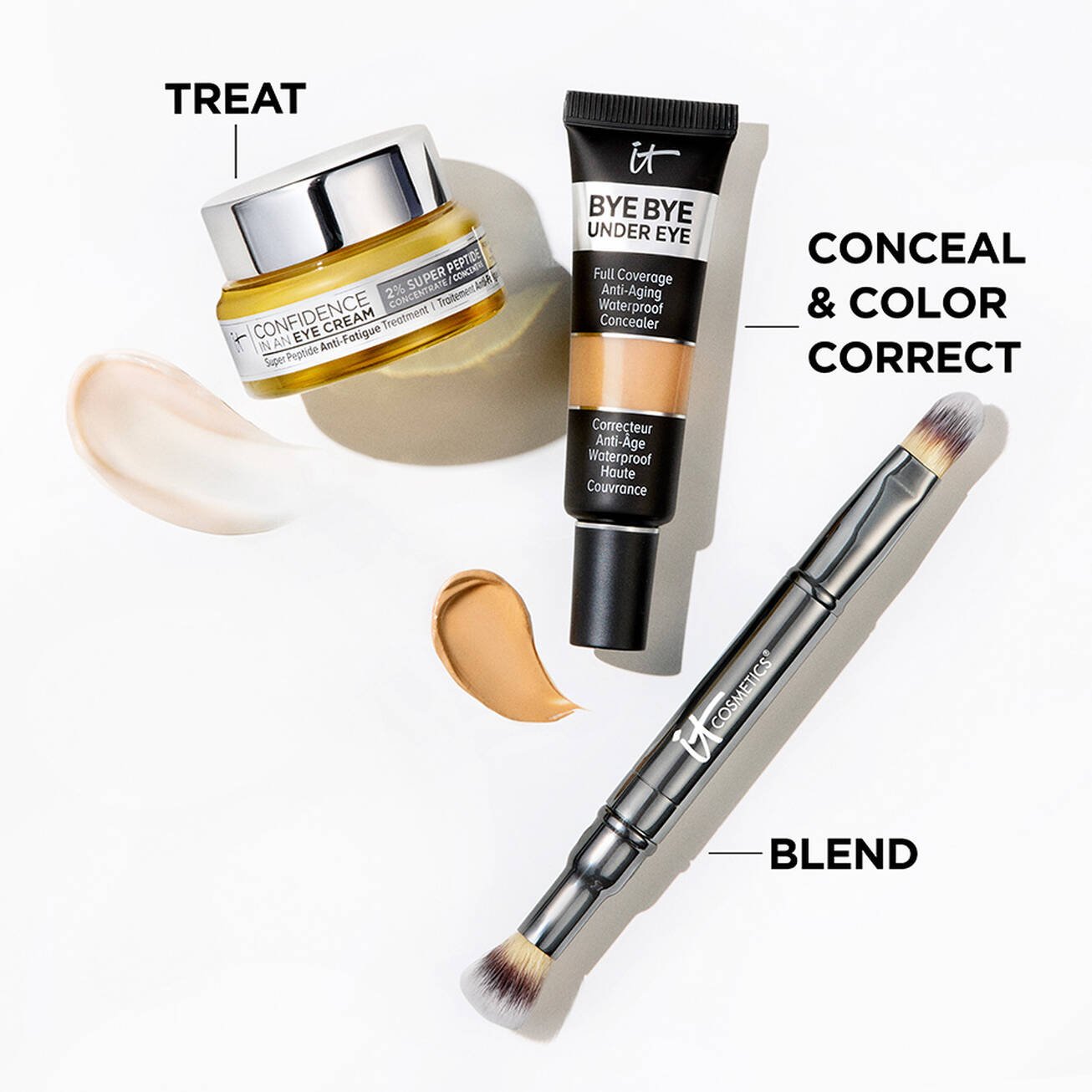 IT Cosmetics Bye Bye Under Eye Full Coverage Anti-Aging Waterproof Concealer(mini size)