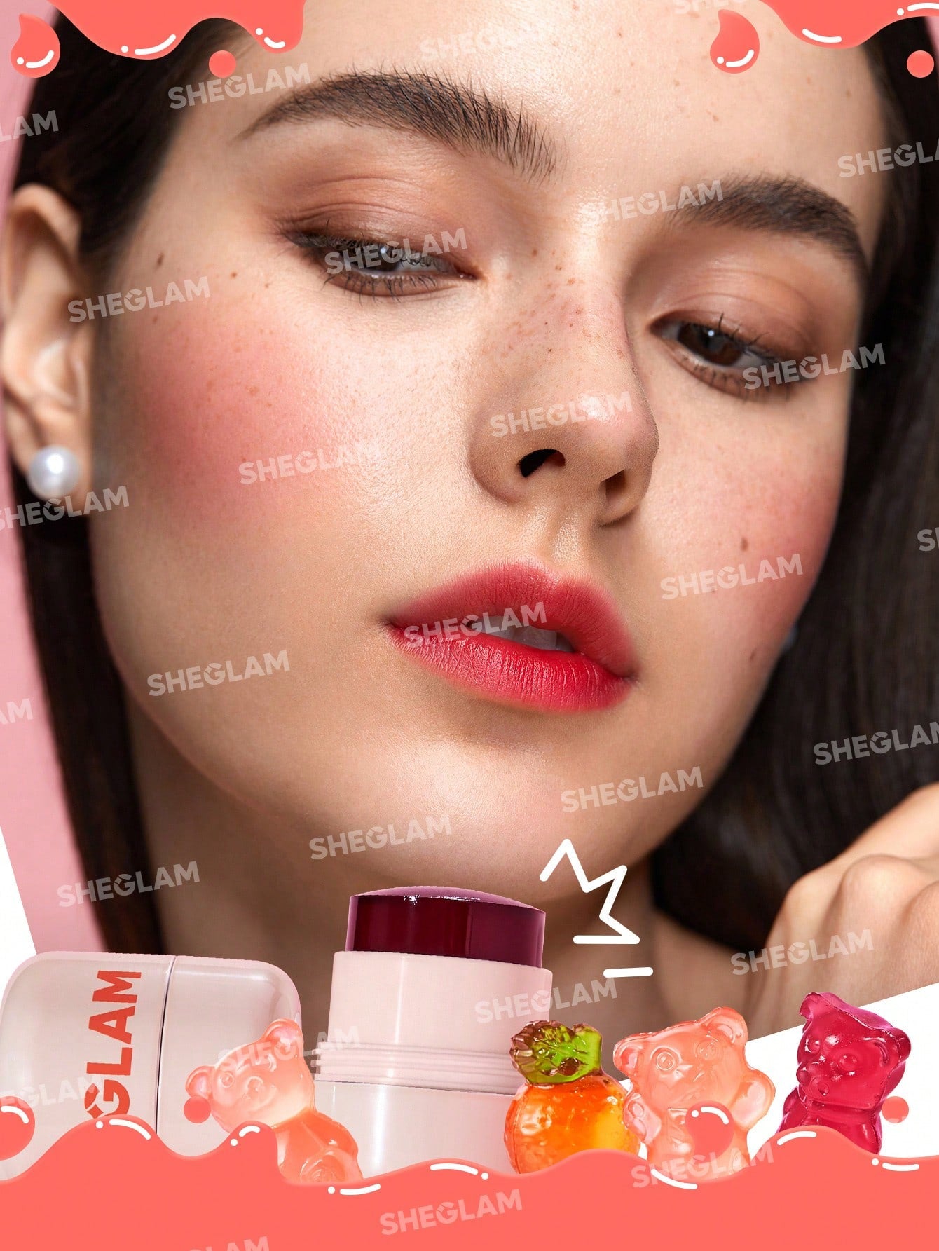 SHEGLAM Jelly-Licious Hydrating Lip & Blush Tint