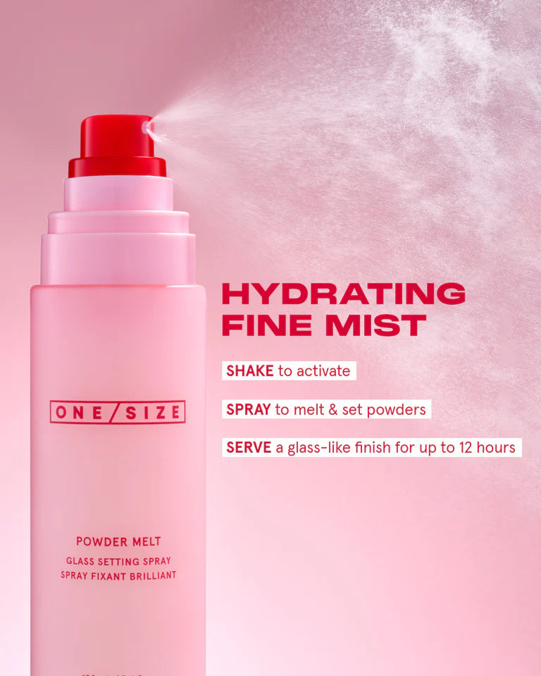 ONE/SIZE by Patrick Starrr Powder Melt Glass Setting Spray