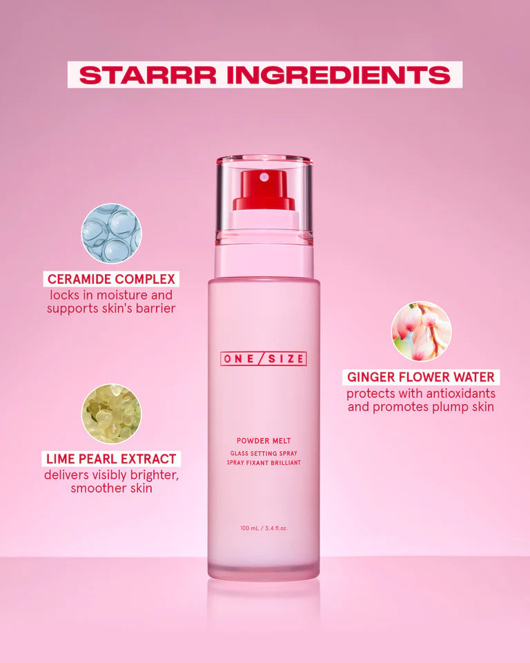 ONE/SIZE by Patrick Starrr Powder Melt Glass Setting Spray