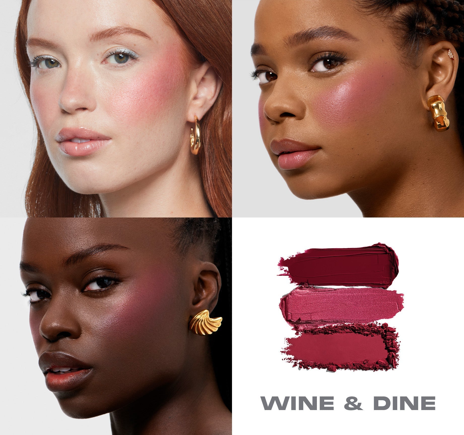 Morphe Cheek Thrills Multi Finish Face Trio
