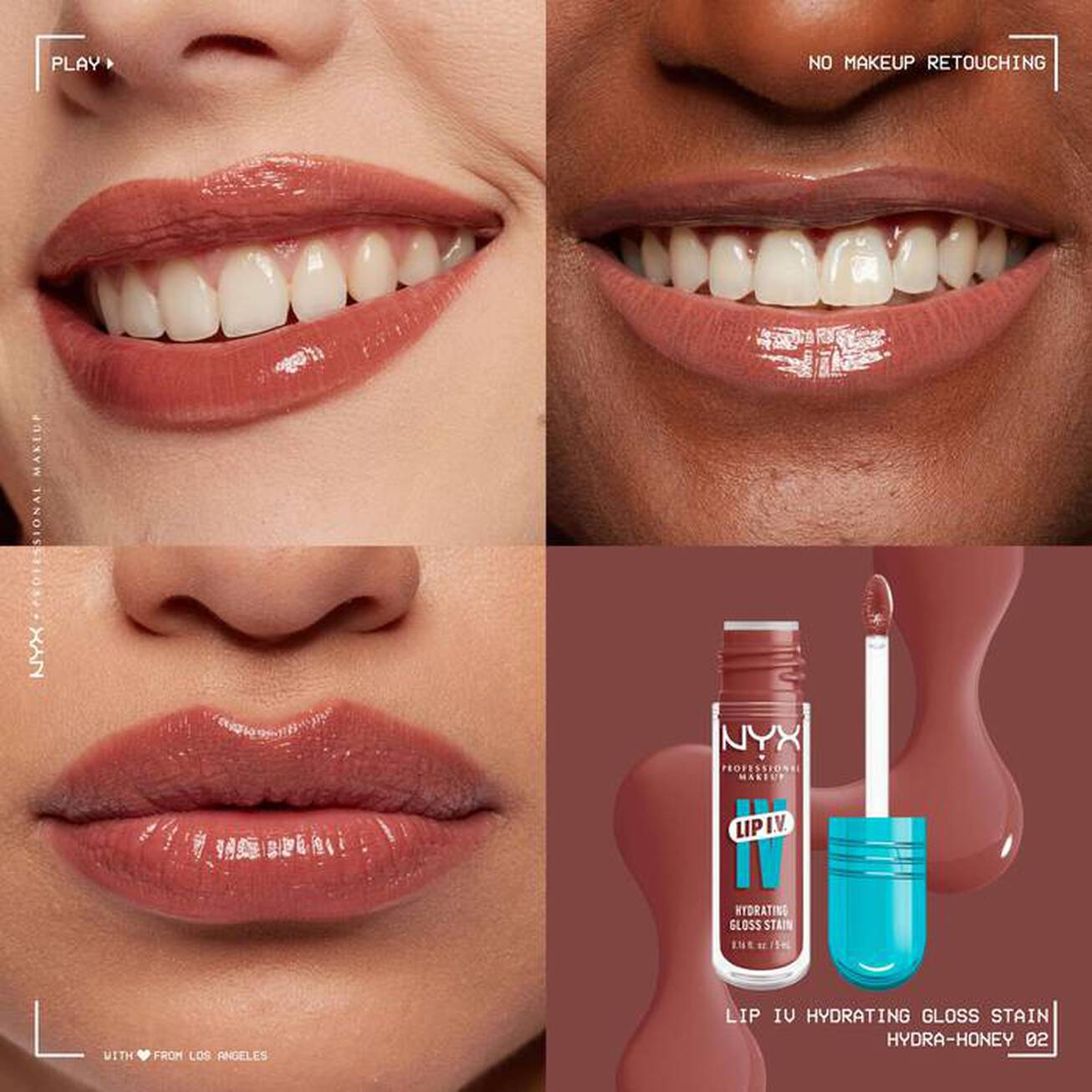 NYX LIP I.V. HYDRATING LIP GLOSS STAIN