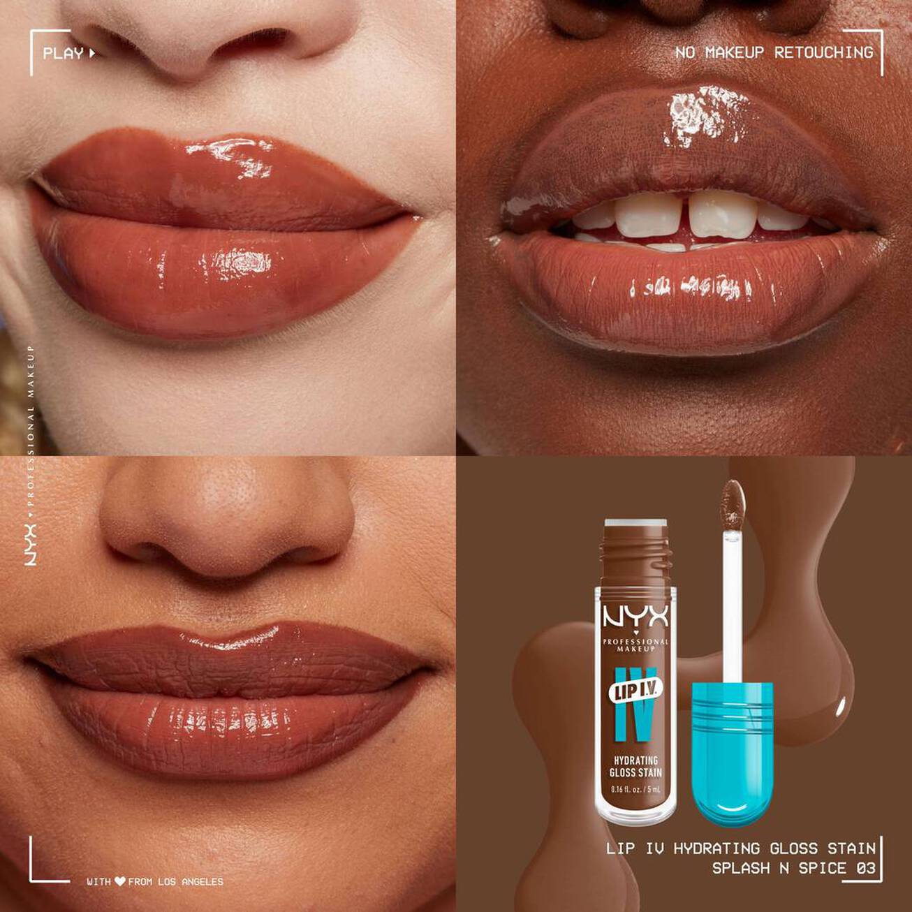 NYX LIP I.V. HYDRATING LIP GLOSS STAIN