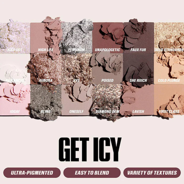 HUDA BEAUTY Icy Nude Eyeshadow Palette