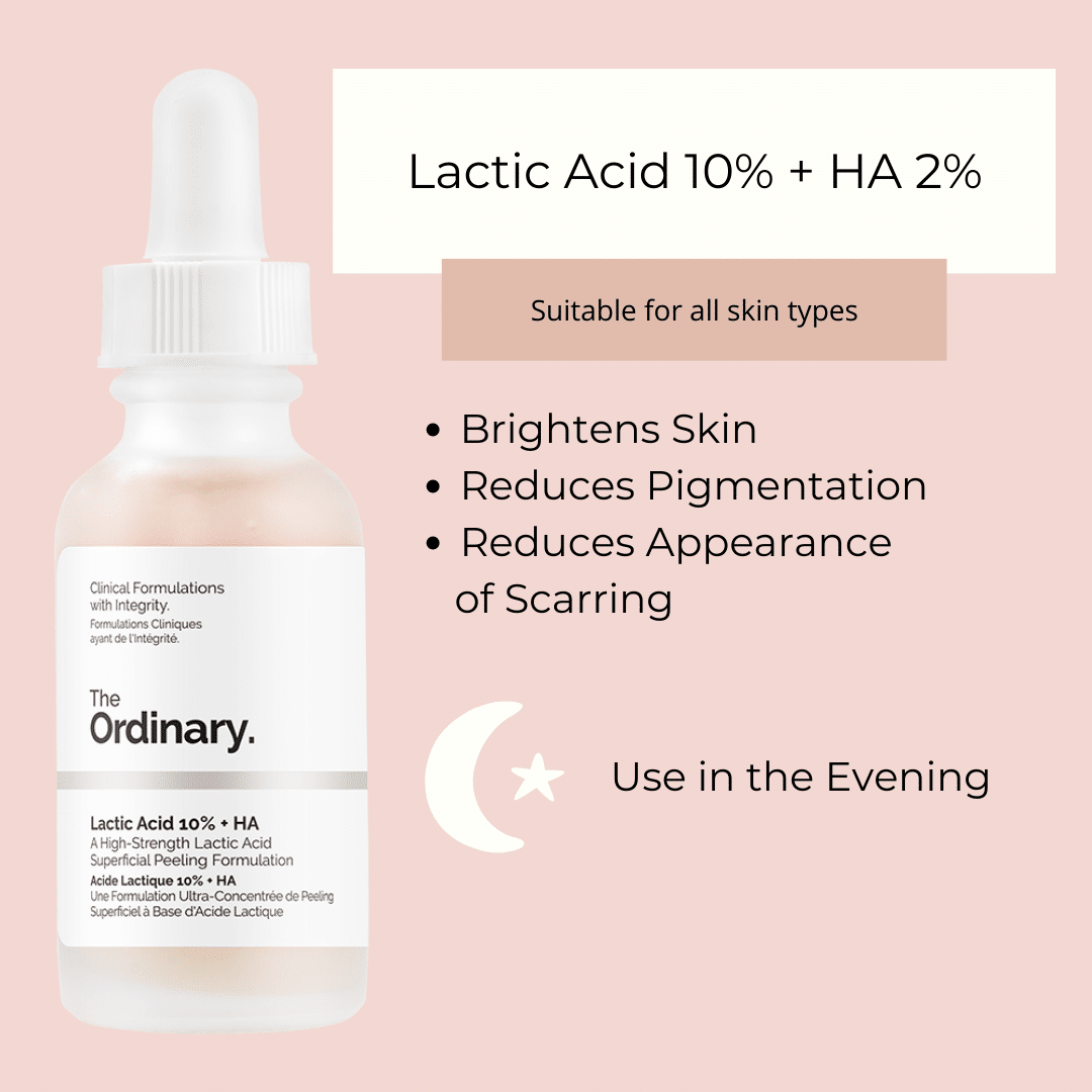 The Ordinary Lactic Acid 10% + HA (30ml)