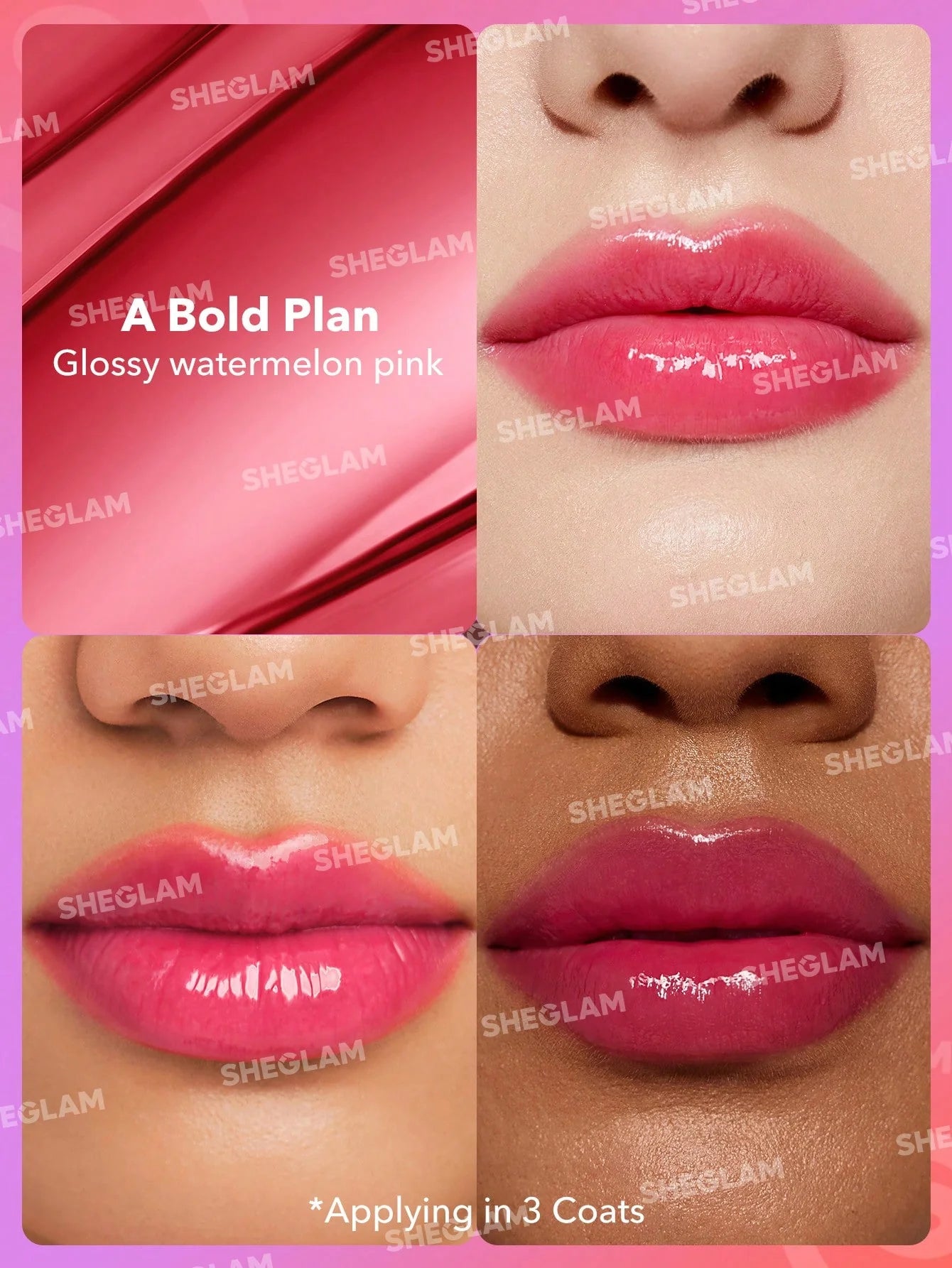 Sheglam MIRROR KISS HIGH-SHINE LIPSTICK