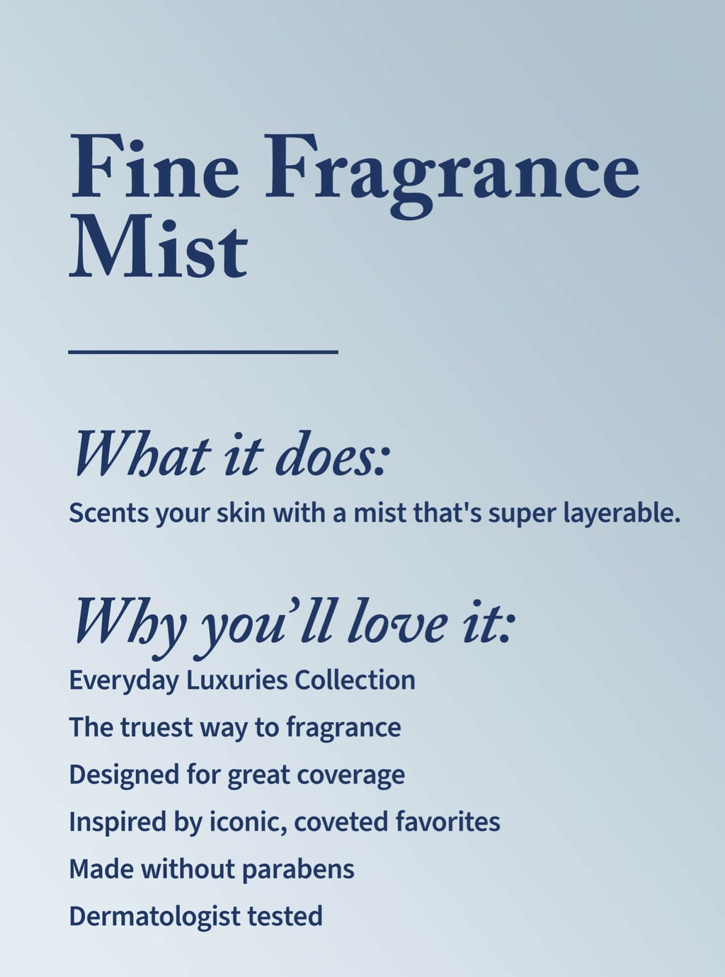 Bath & Body Works Luminous Fine Fragrance Mist