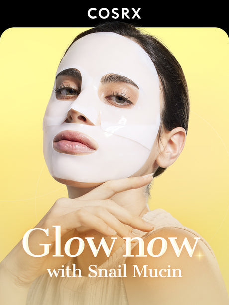 COSRX Advanced Snail Mucin Glass Glow Hydrogel Mask