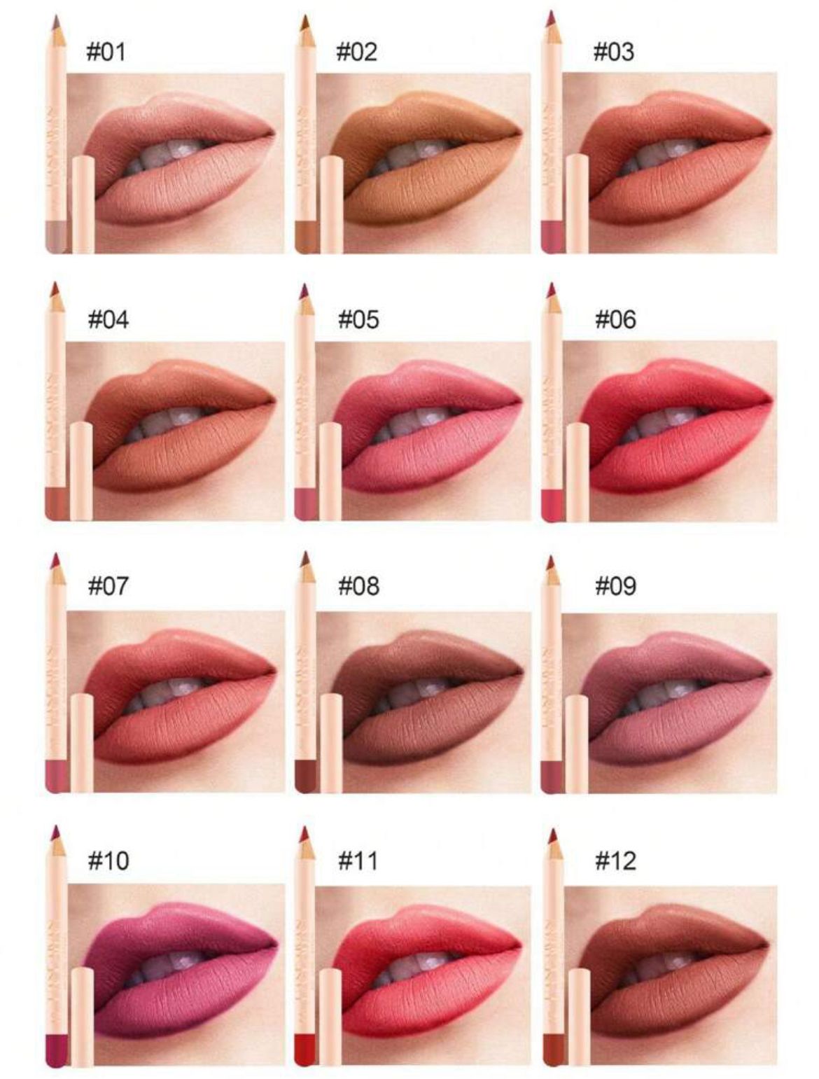 Sheglam HANDAIYAN LIP LINERS