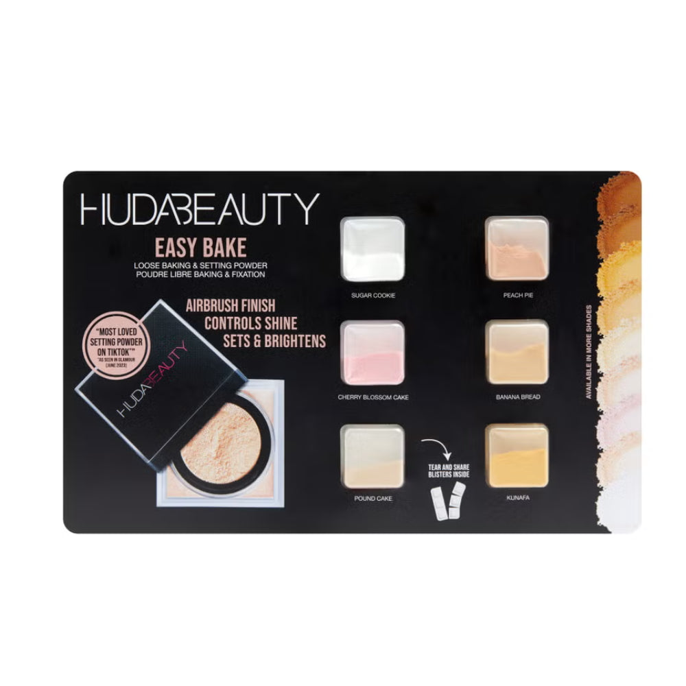 Huda Beauty Easy Bake powder sample