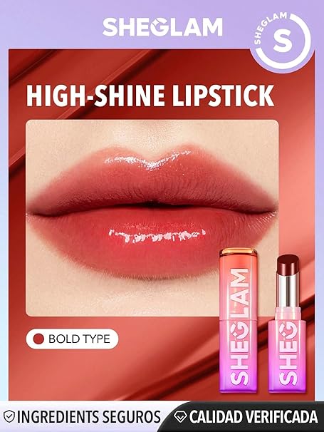 Sheglam MIRROR KISS HIGH-SHINE LIPSTICK